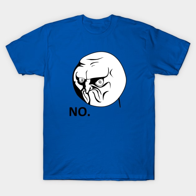 NO. T-Shirt by kibbols123